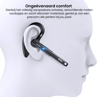 AdroitGoods Draadloze Bluetooth Hoofdtelefoon Met Oplaadcase