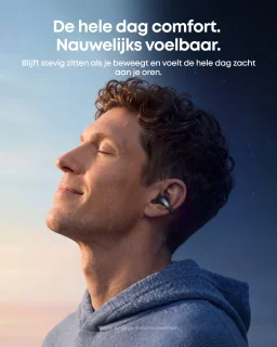 Anker soundcore AeroClip 2 open-ear clip-on oordopjes