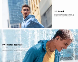 Anker Soundcore C30i Open-Ear Oordopjes Zwart