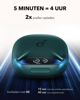 Anker Soundcore Liberty 4 Pro draadloze oordopjes groen