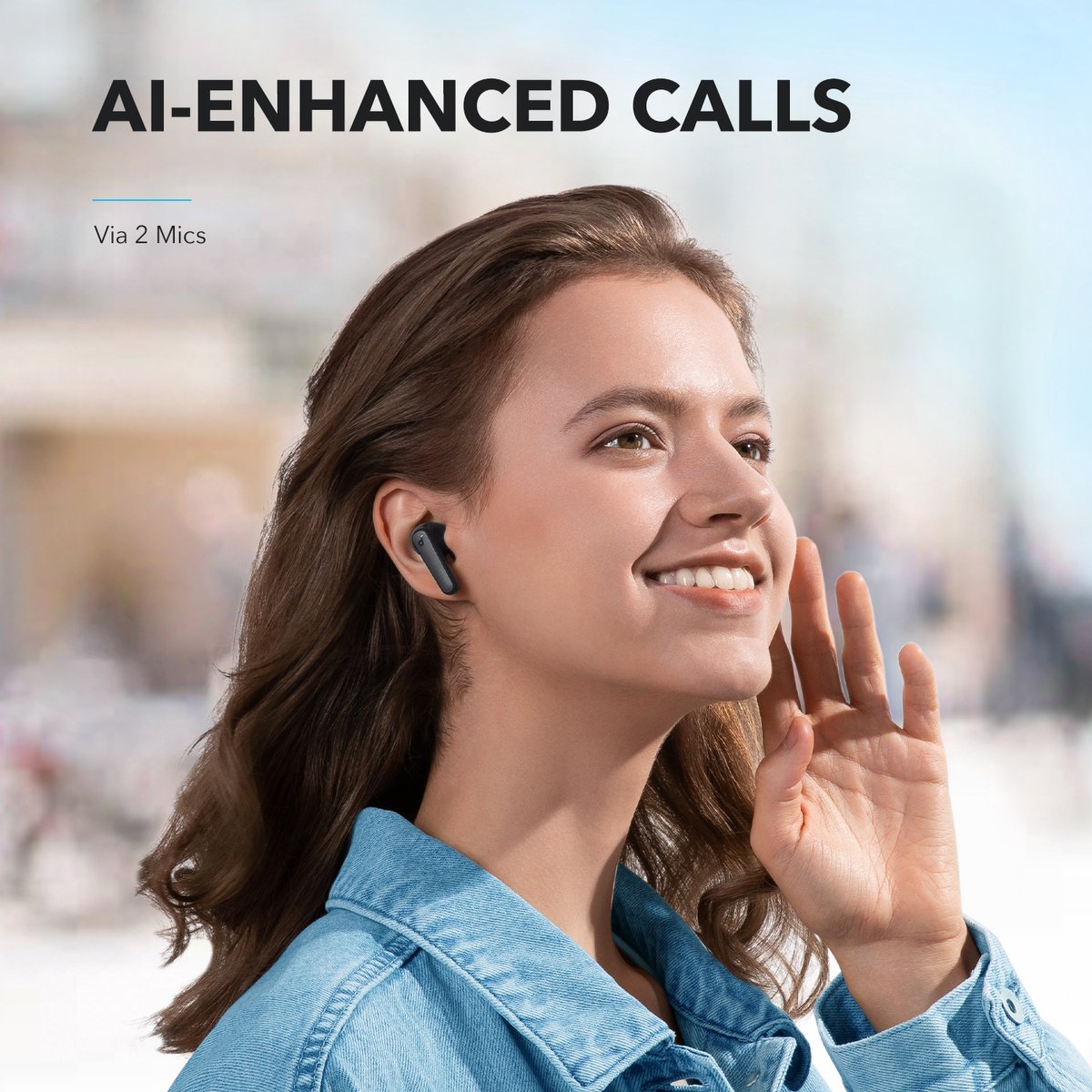 Anker SoundCore R50i Bluetooth Oordopjes Zwart