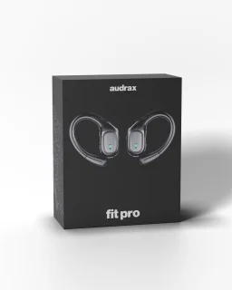 Audrax Fit Pro Draadloze Sport Oordopjes Zwart