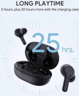 Aukey Draadloze In-ear Oordopjes Zwart