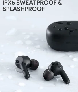 Aukey Draadloze In-ear Oordopjes Zwart