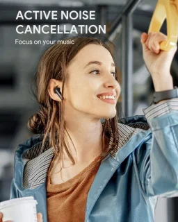 Aukey Draadloze In-ear Oordopjes Zwart