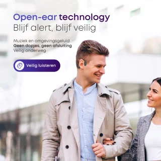 Auralis Pulse Open‑Ear Nekband Oordopjes