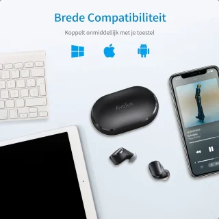 AVALUE Draadloze Bluetooth Oordopjes