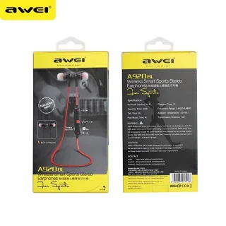 AWEI A920BL sporthoofdtelefoon zwart