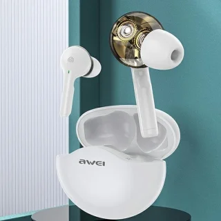 Awei Bluetooth-koptelefoon 5.3 Wit