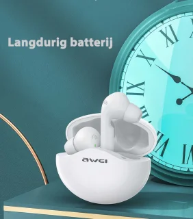 Awei Bluetooth-koptelefoon 5.3 Wit
