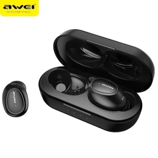 Awei Bluetooth-koptelefoon draadloos zwart