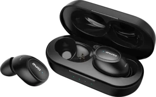 Awei Bluetooth-koptelefoon draadloos zwart