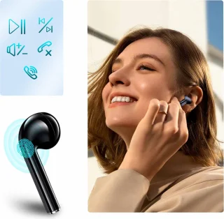 Awei Bluetooth Koptelefoon Wit Oplaadbehuizing