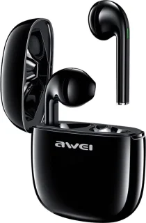 Awei Bluetooth Koptelefoon Wit Oplaadbehuizing