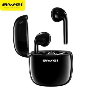 Awei Bluetooth Koptelefoon Wit Oplaadbehuizing