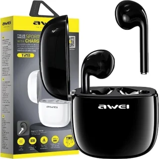 Awei Bluetooth Koptelefoon Wit Oplaadbehuizing