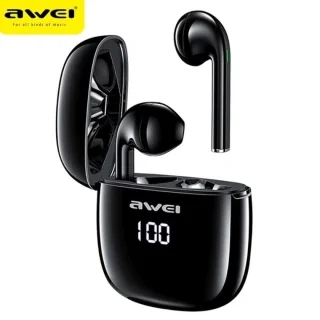 Awei Draadloze Koptelefoon Case IPX6 Wit