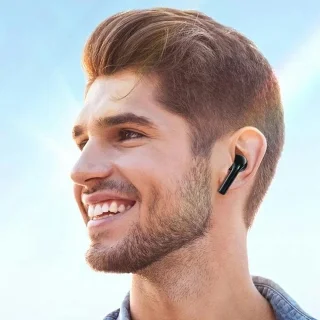 AWEI T1 Pro Bluetooth 5.3 hoofdtelefoon met dockingstation zwart