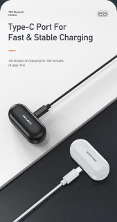Awei T13 PRO In-ear Headset Wit Bluetooth 5.1