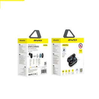 Awei T13 PRO In-ear Headset Wit Bluetooth 5.1