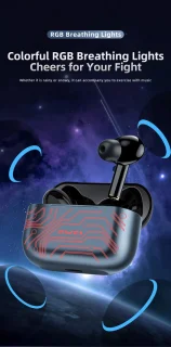 Awei T29 Pro Draadloze Gaming Earbuds Zwart