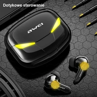 Awei T35 True Wireless Gaming Oordopjes Zwart