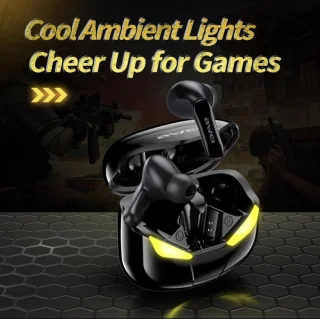 Awei T35 True Wireless Gaming Oordopjes Zwart