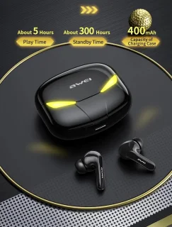 Awei T35 True Wireless Gaming Oordopjes Zwart