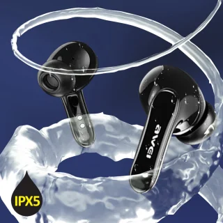 Awei T35 True Wireless Gaming Oordopjes Zwart