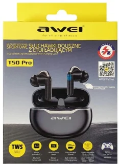 Awei T50 Draadloze In-Ear Koptelefoon Bluetooth 5.3
