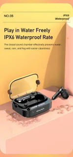 Awei T58 Bluetooth 5.3 Earphone Retro Design