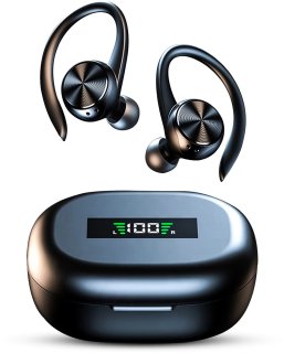 De Azorix Sport Draadloze Oordopjes Zwart in één oogopslag