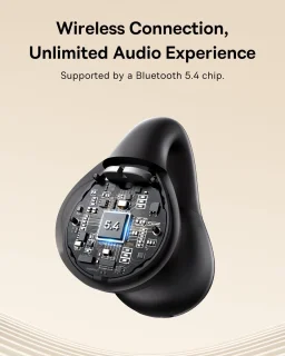 Baseus Bass 15 Clip Open-Ear True Wireless Oordopjes Zwart