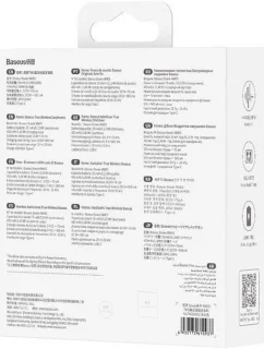 Baseus Bowie Bluetooth 5.2 Draadloze Oordopjes Wit