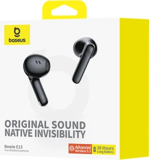 Baseus Bowie E13 True Wireless In-ear Headset Zwart