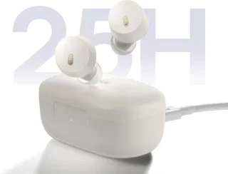 Baseus Bowie E18 Draadloze TWS Hoofdtelefoon Wit