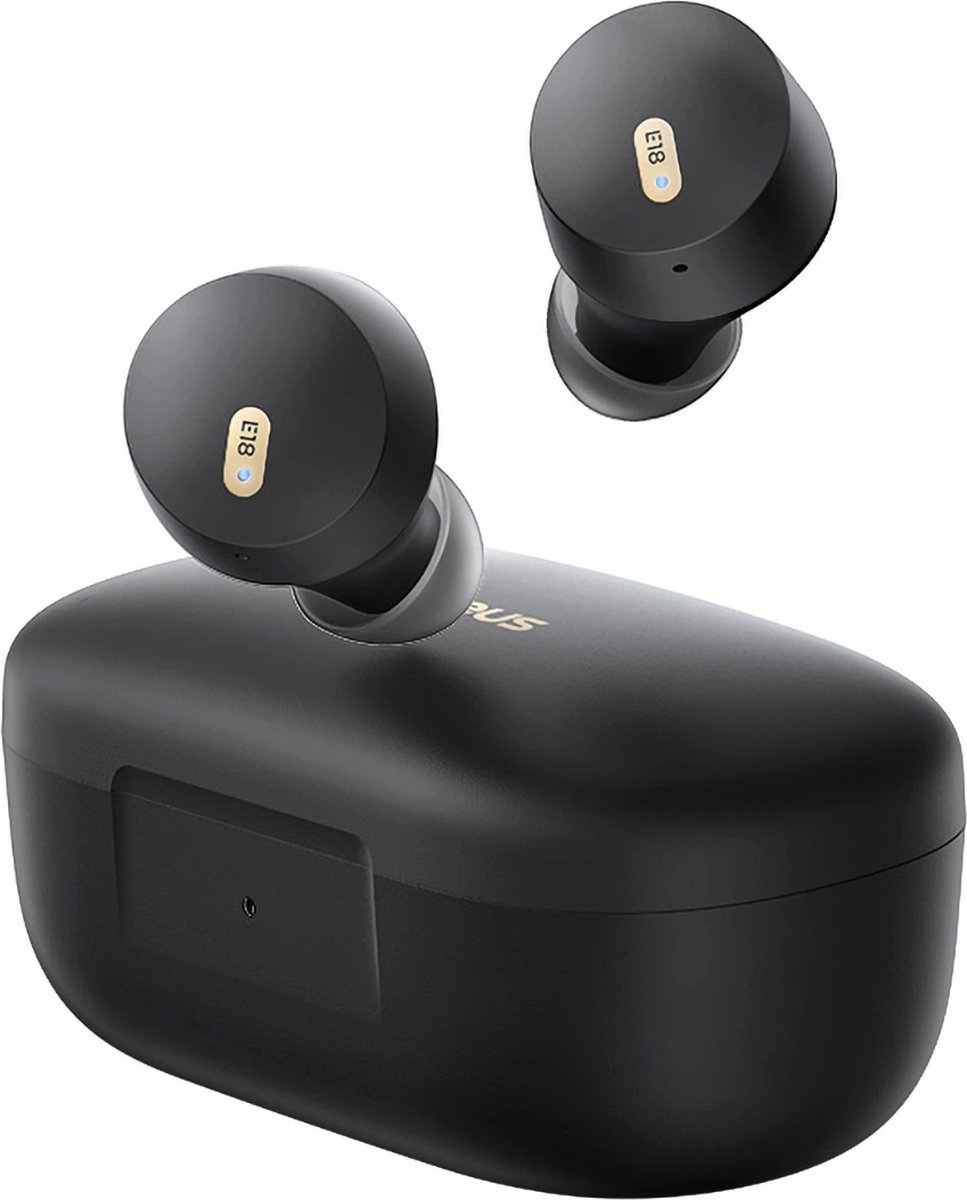 Baseus Bowie E18 TWS Bluetooth 5.3 Headset Zwart