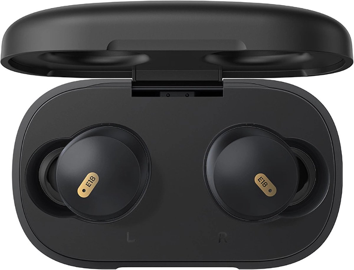 Baseus Bowie E18 TWS Bluetooth 5.3 Headset Zwart