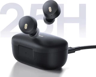 Baseus Bowie E18 TWS Bluetooth 5.3 Headset Zwart