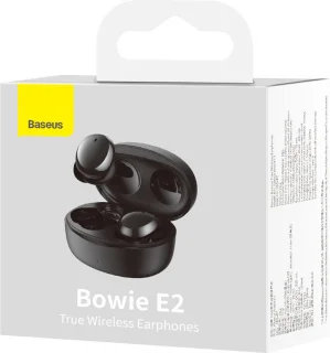 Baseus Bowie E2 Draadloze In-ear Headset Zwart