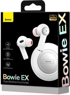 Baseus Bowie EX Bluetooth Oordopjes Wit