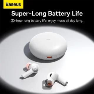 Baseus Bowie EX Bluetooth Oordopjes Wit