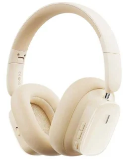 Wat vinden we goed aan de Baseus Bowie H1i Draadloze Koptelefoon Beige