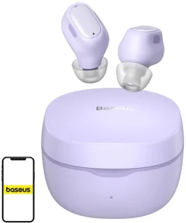 Baseus Bowie WM01 Draadloze Bluetooth Oordopjes Paars