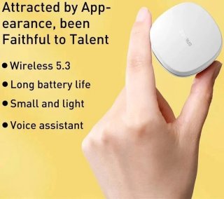 Baseus Bowie WM01 TWS Bluetooth Oordopjes Groen