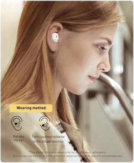 Baseus Bowie WM01 TWS Bluetooth Oordopjes Groen