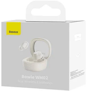 Baseus Bowie WM02 Bluetooth Oordopjes Wit