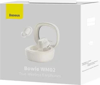 Baseus Bowie WM02 Bluetooth Oordopjes Wit