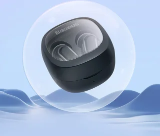 Baseus Draadloze Bluetooth Oordopjes Zwart