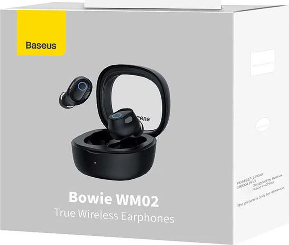 Baseus Draadloze Bluetooth Oordopjes Zwart